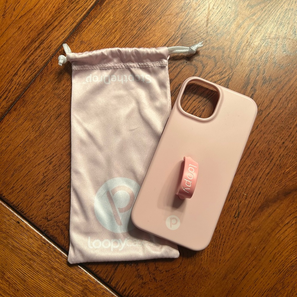 Loopy Case Blush Pink Phone Case with Loop